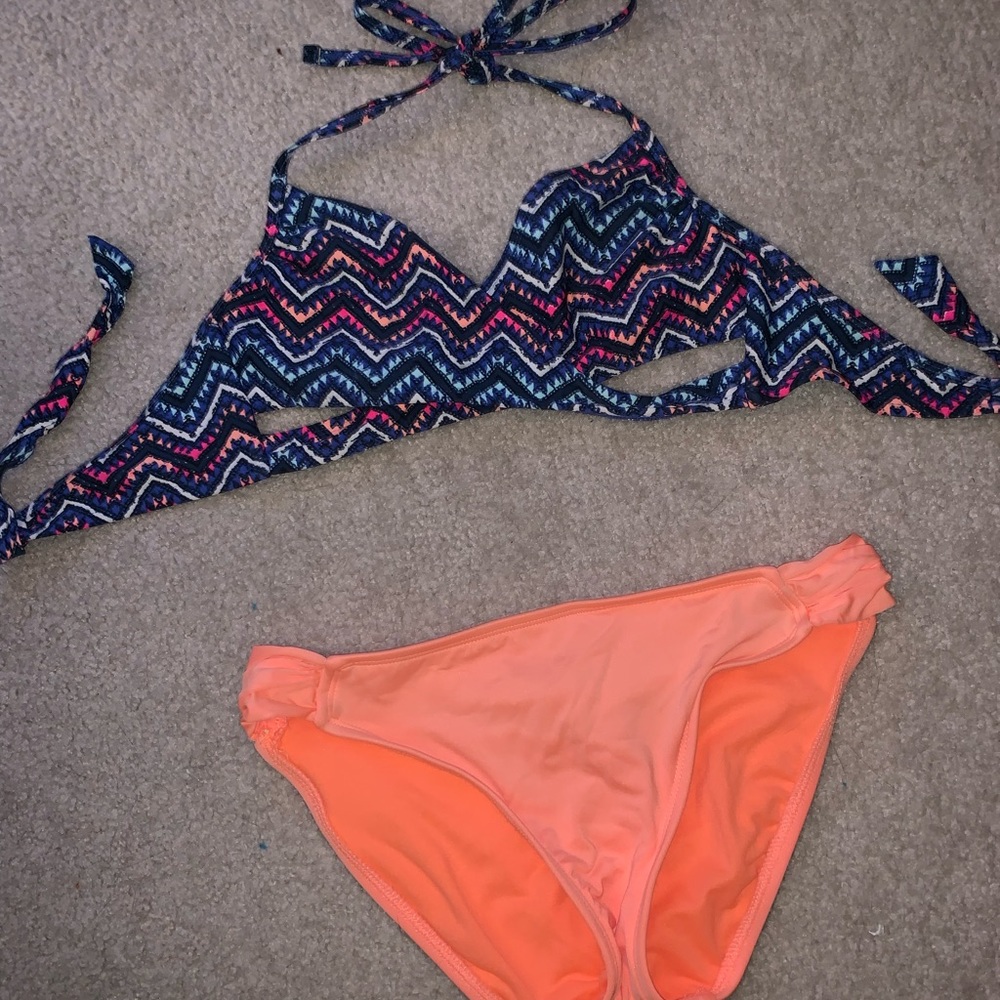 Multi color bikini